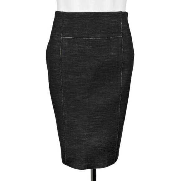 MARIE SAINT PIERRE 100% Wool Skirt Sz 6 - Picture 1 of 7